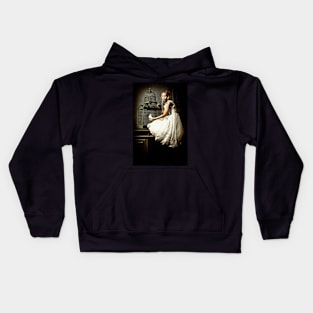 WHITE DOVE Kids Hoodie